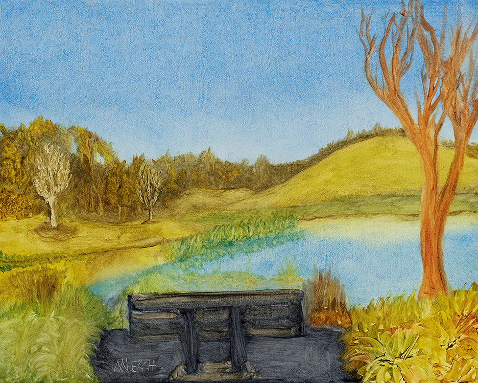 The Winter Pond (8x10" Print)