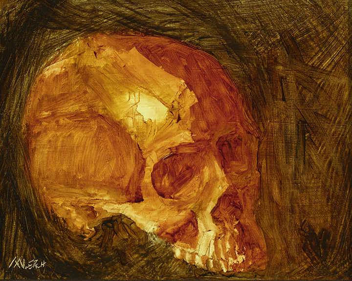 Primitive Skull (8x10" Print)